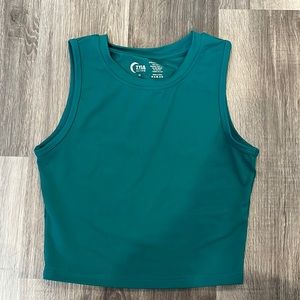 Zyia activewear cropped tank top